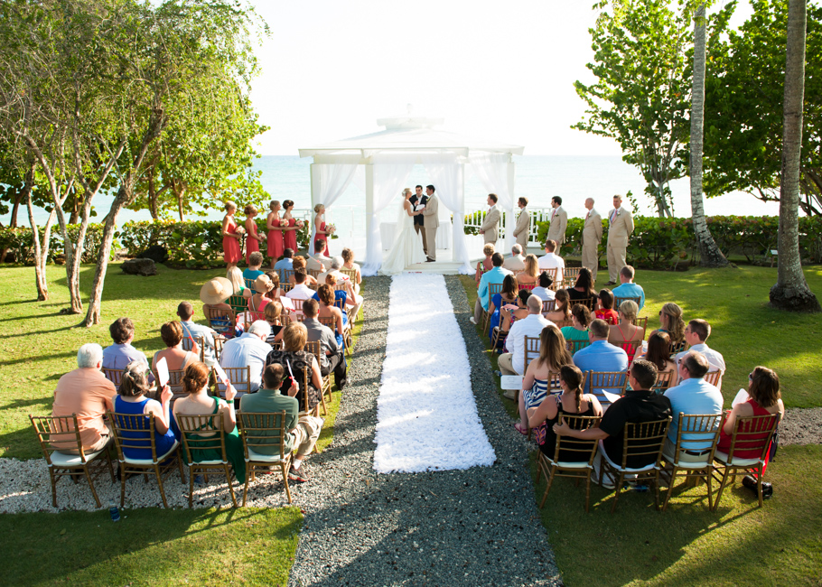 wedding gazebo at dreams resort la romana