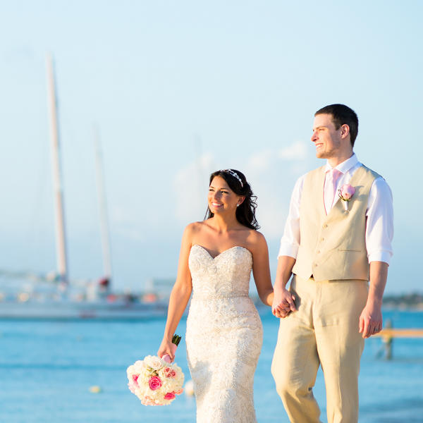 hilton aruba wedding vows and reception