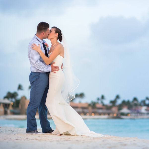 destination wedding on the beach