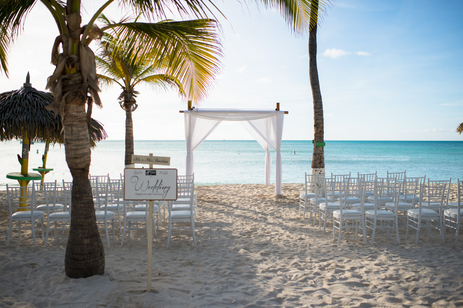 manchebo aruba wedding