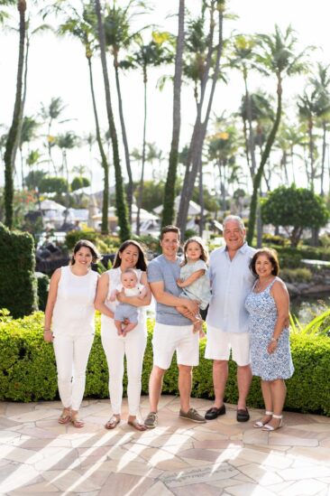 hyatt aruba family photo