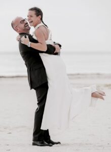 bride and groom crooze